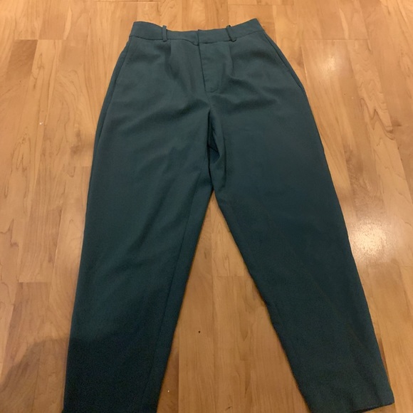 forest green dressy pants - Picture 3 of 5